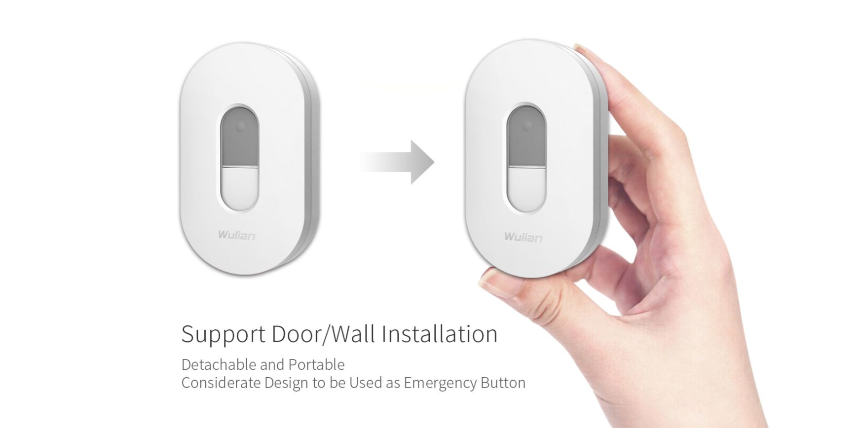 Smart Door Bell button
